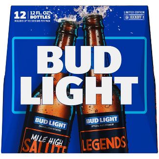 Bud Light Beer - 12pk/12 fl oz Bottles