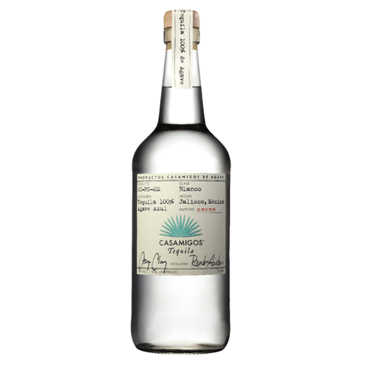 CASAMIGOS - BLANCO TEQUILA 750 ML