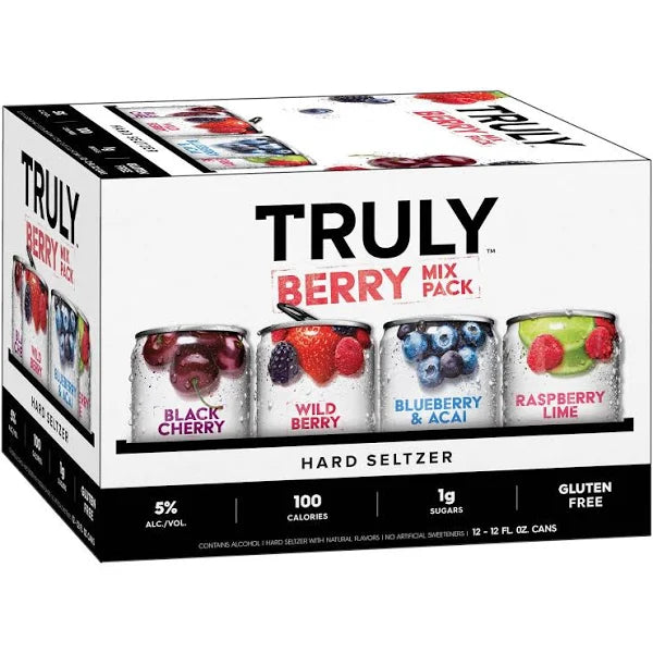 Truly Hard Seltzer, Berry Mix Pack